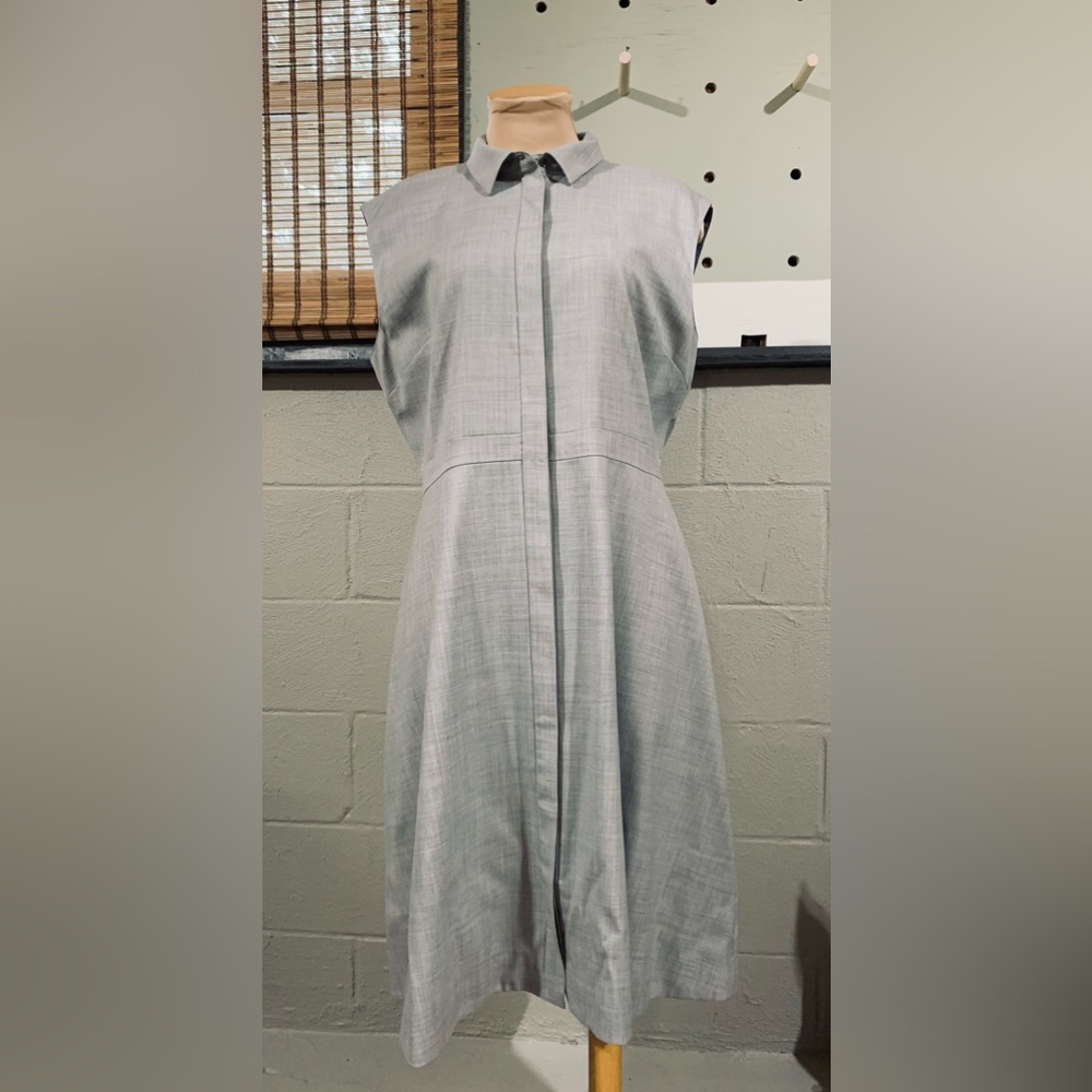 J Crew Sleeveless Gray Dress